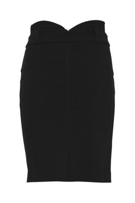 Ichi Fabiu High Waist Black Skirt