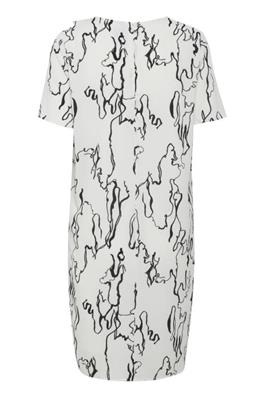 Ichi Daya White Frill Dress