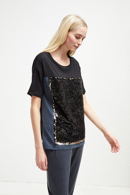 French Connection Sequin T-Shirt