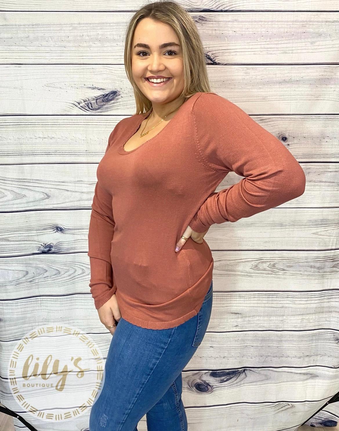 Ichi Mafa Scallop Knit Top