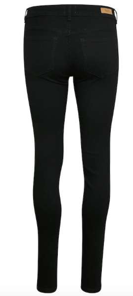 Saint Tropez Black-Wash Jeans