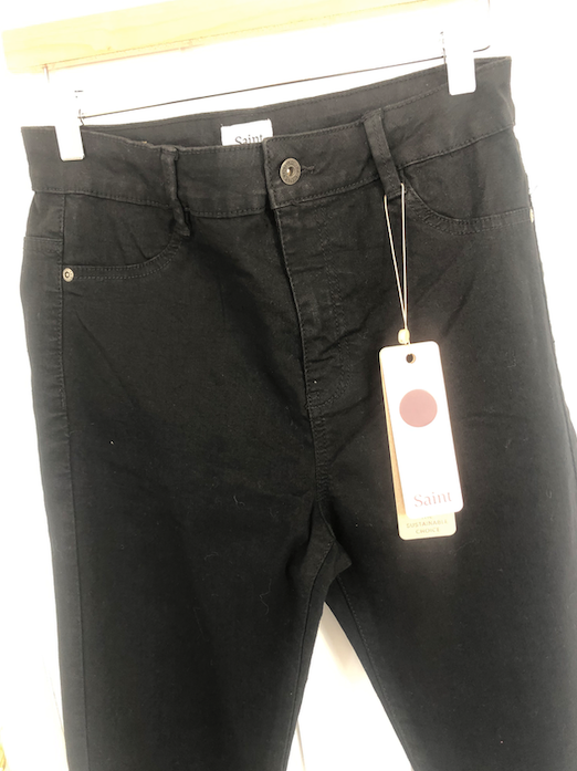 Saint Tropez Highwaist Black Jeans