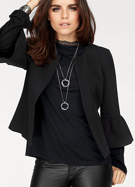 Only Tina Bell Sleeve Blazer