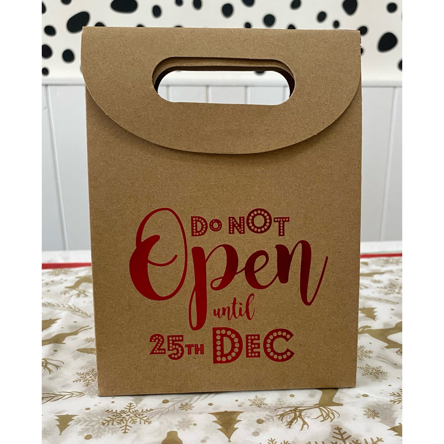 Mini Festive Gift Bag