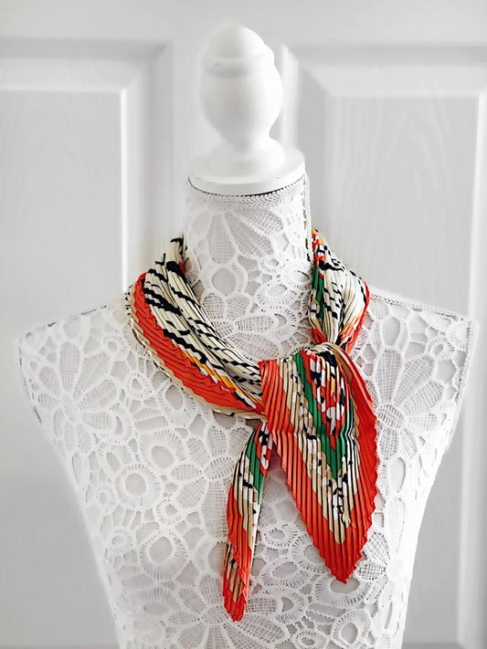 Pretty Little Props African Inspired Patterned Silk Scarf