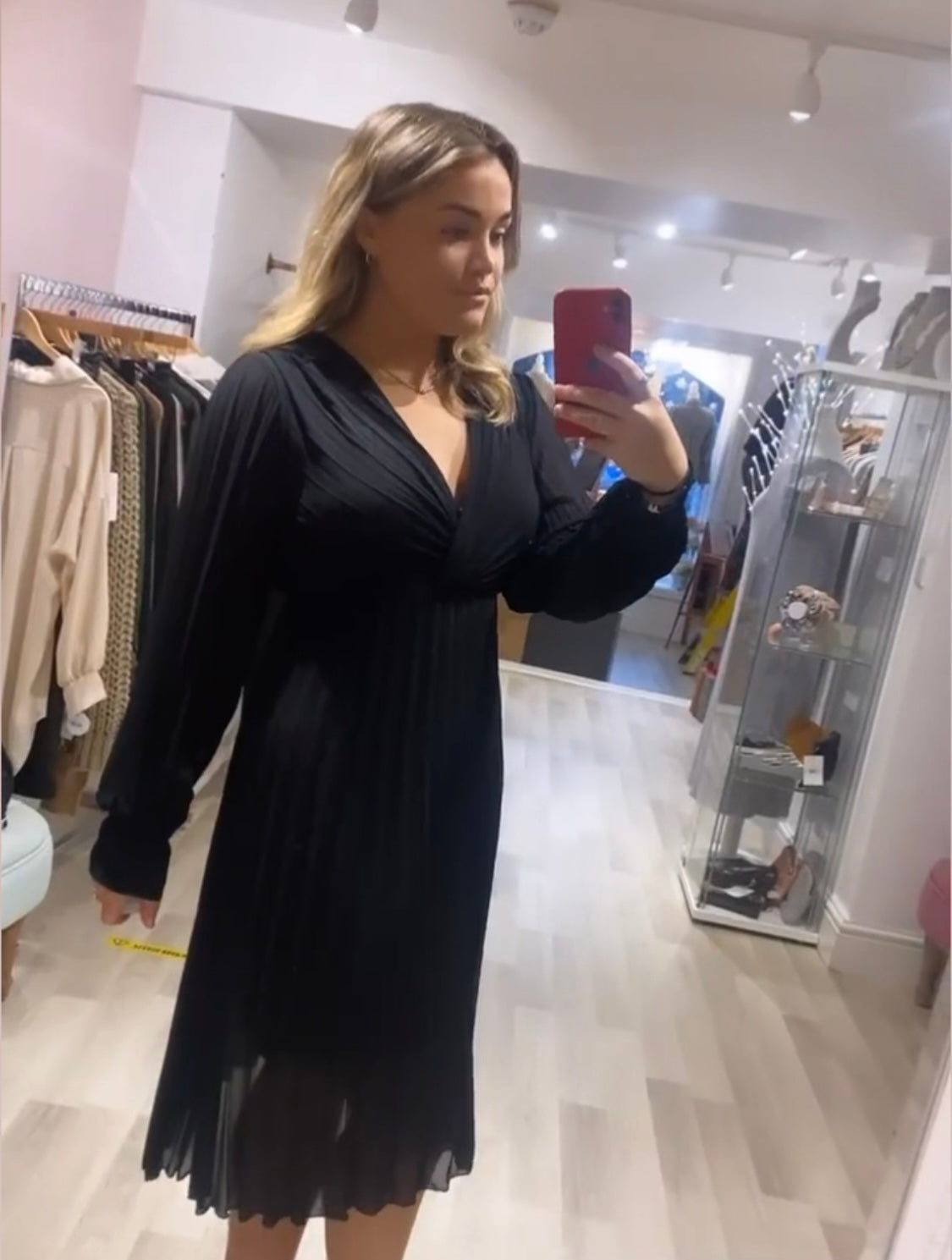 Ottilie Pleated Dress