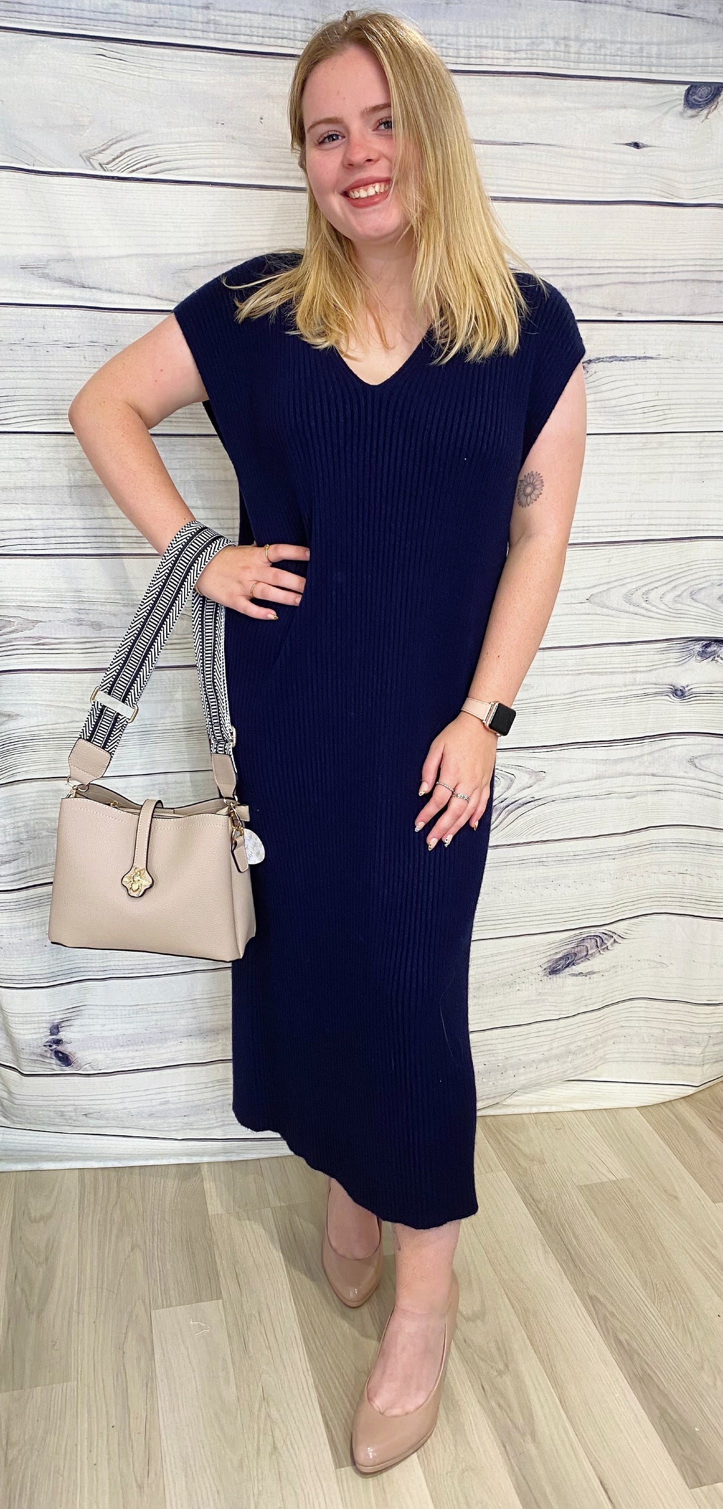 Brodie Sleeveless Jumper Dress