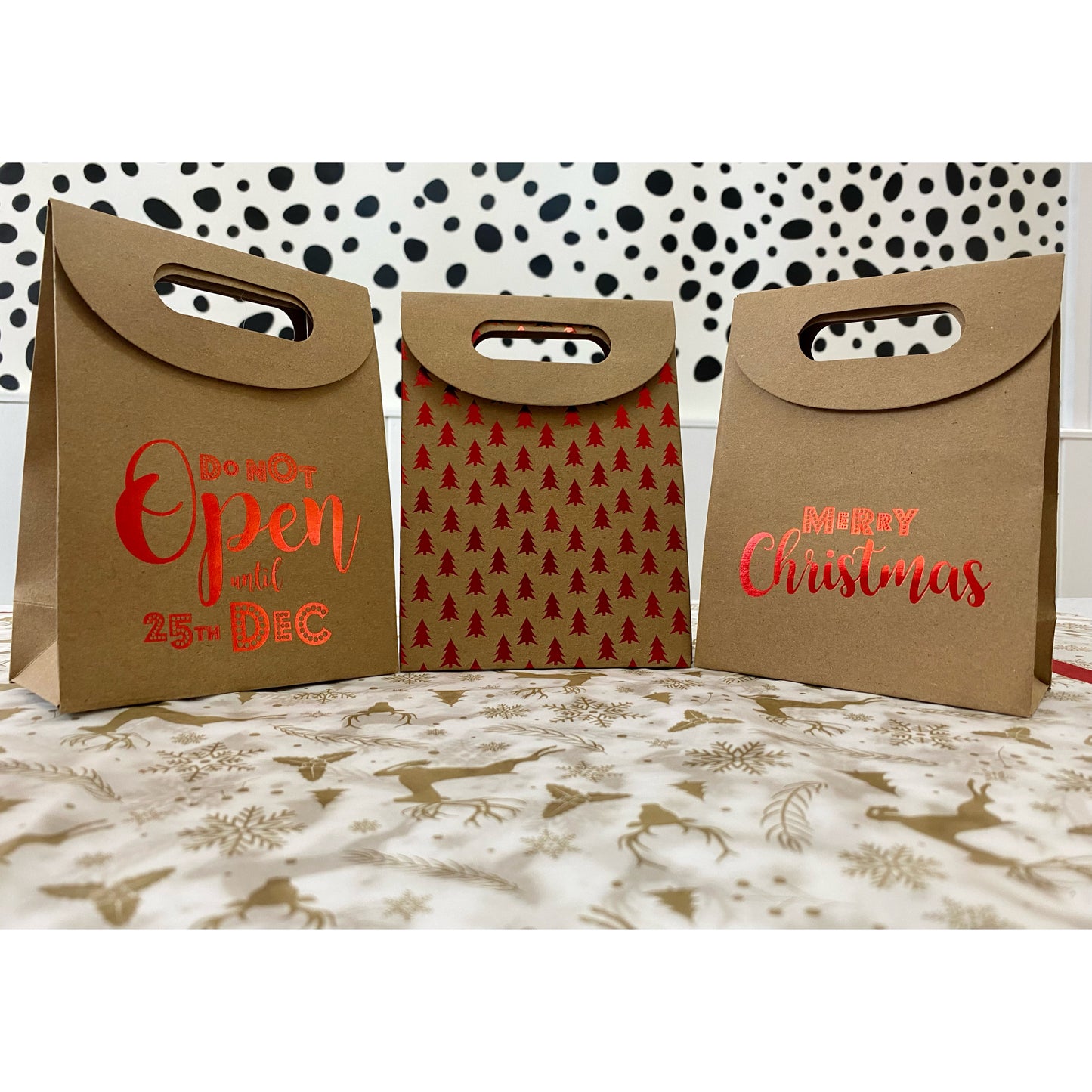 Mini Festive Gift Bag