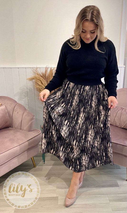 Colette Ruffled Maxi Skirt