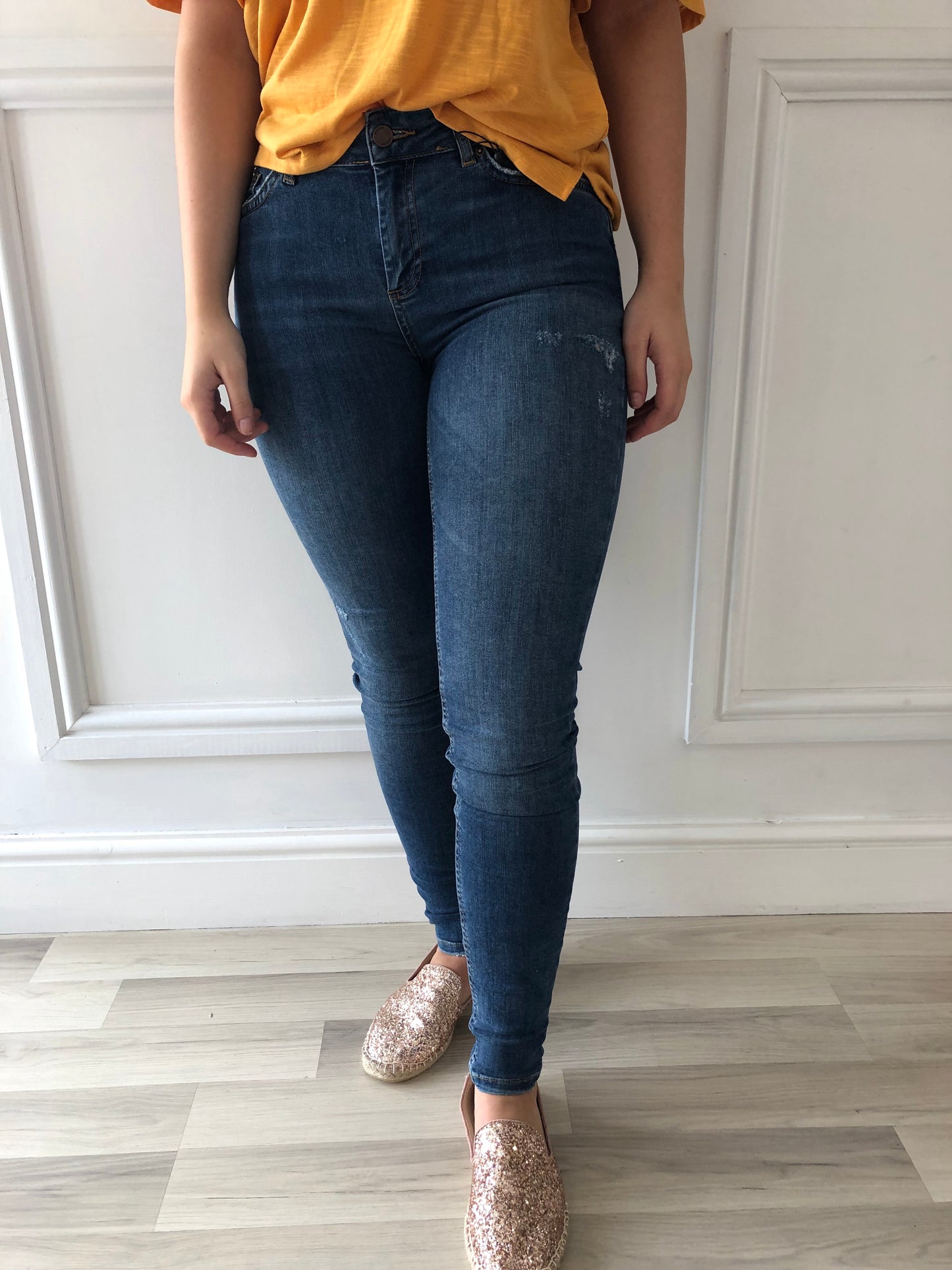 Pieces Delly Distressed Jeans B184