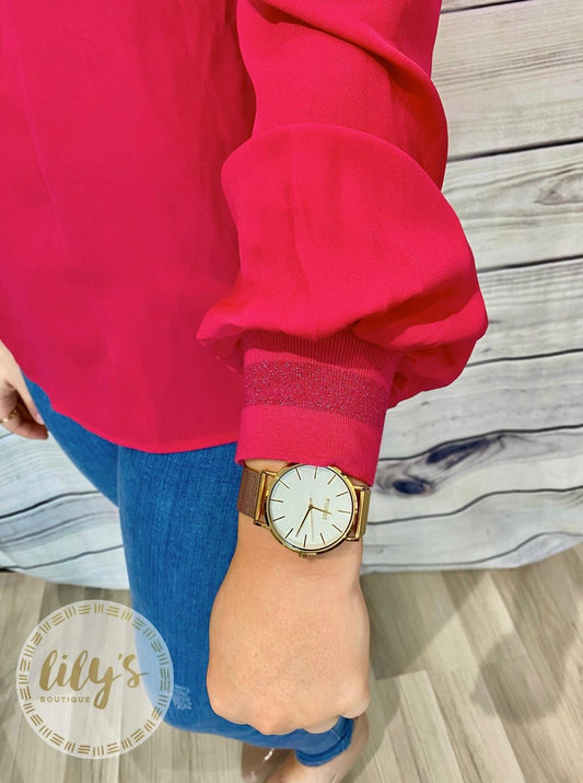 Saint Tropez Blouse with Cuffs