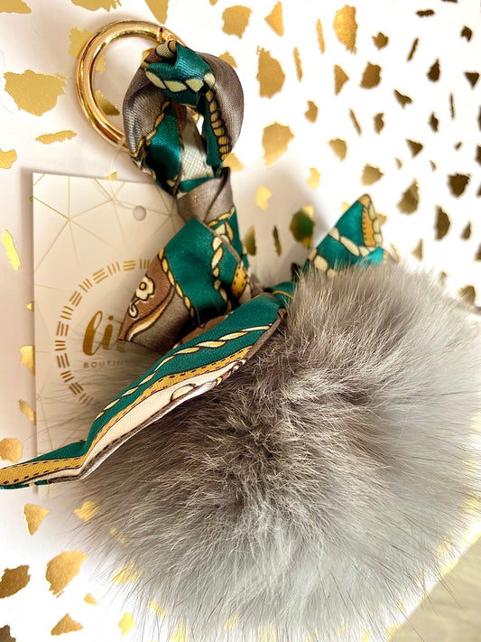 Lily's Pompom Keyring