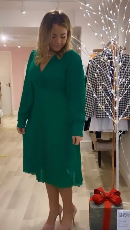 Ottilie Pleated Dress