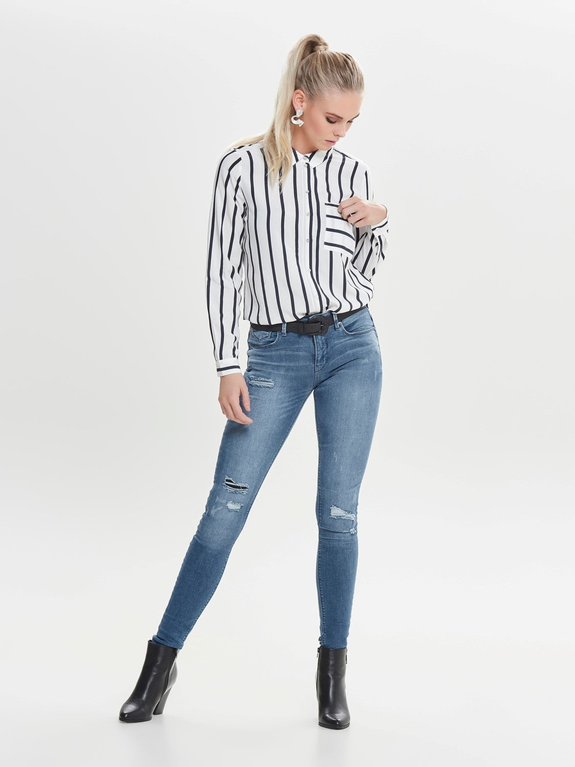 Only Stripe Shirt