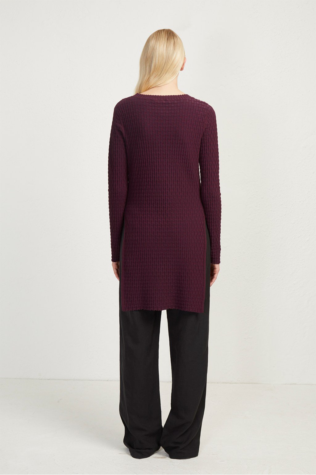 French Connection Relie Tunic in Plum
