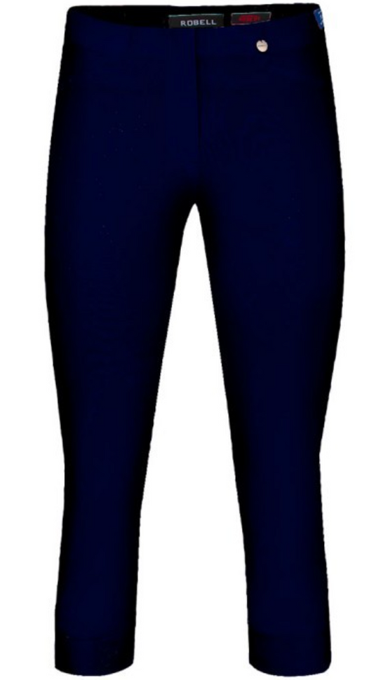 Robell Rose 07 Trouser - Navy (69)