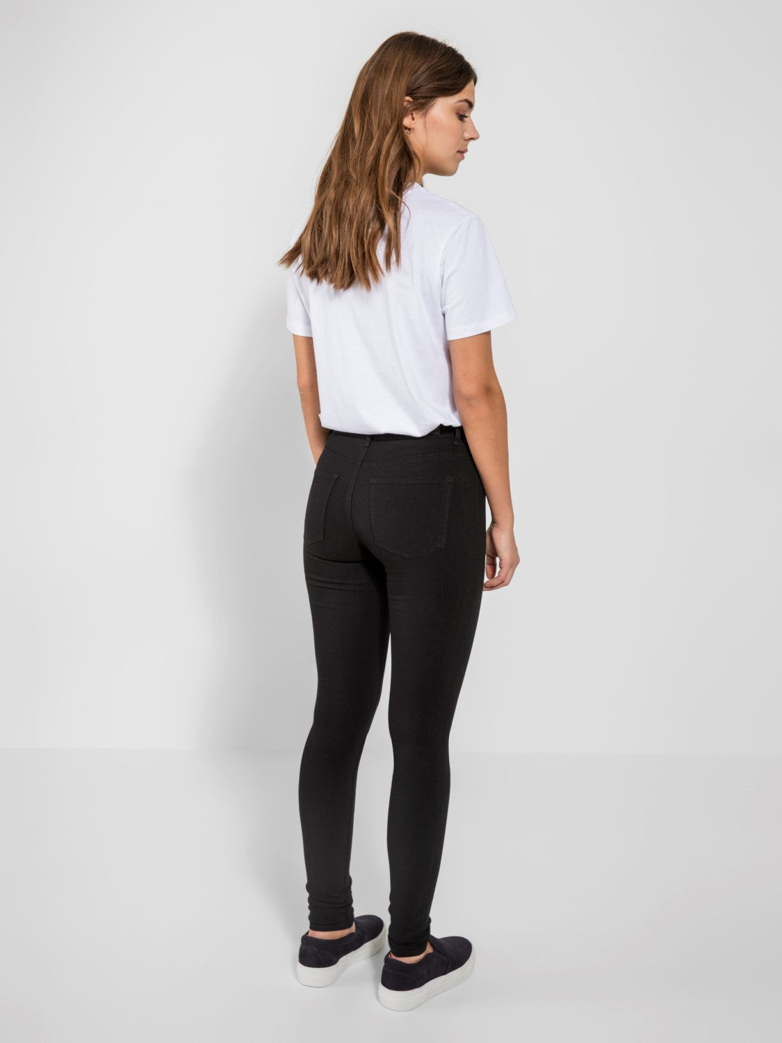 Pieces Betty Black Jeggings